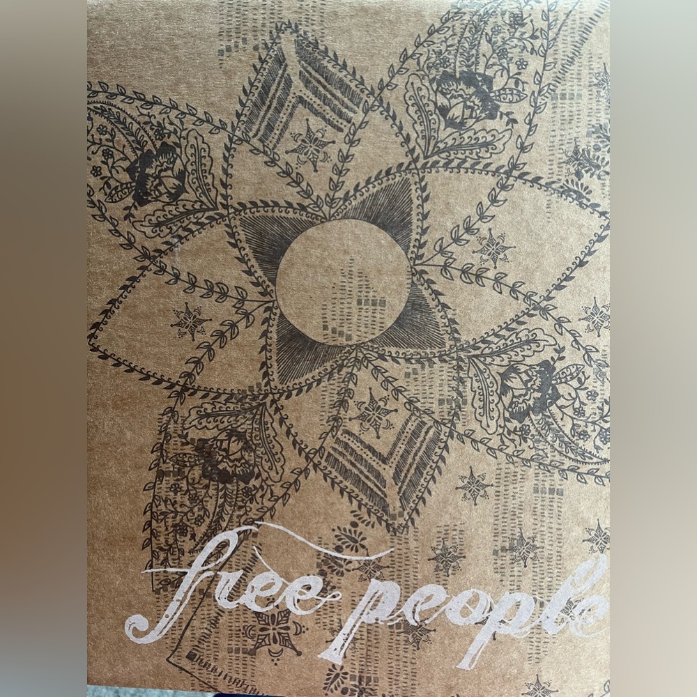 Free People NWT canvas & leather hiking boot. - Picture 5 of 10